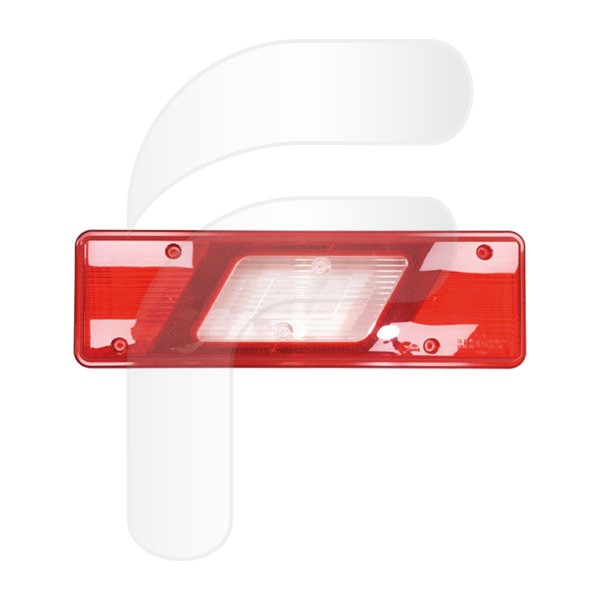 REAR LAMPS LENS WITHOUT TRIANGLE LEFT/RIGHT